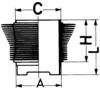 WILMINK GROUP Cilindra čaula WG1021573